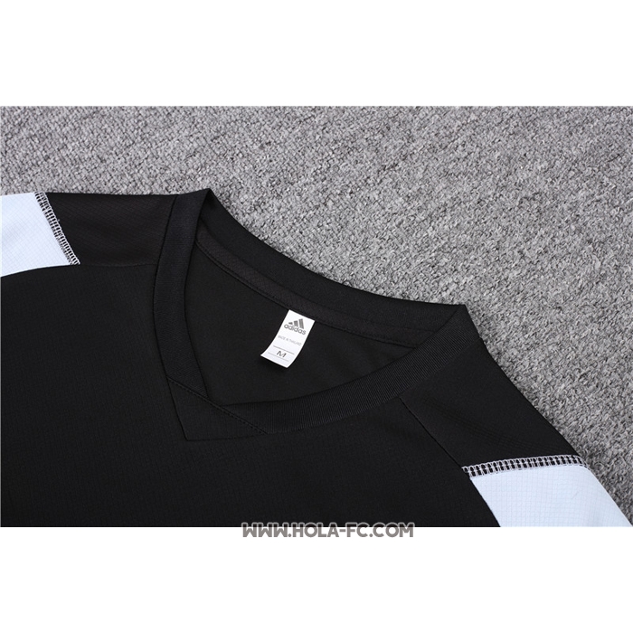 Chandal del Argelia 2023-2024 Manga Corta Negro - Pantalon Corto